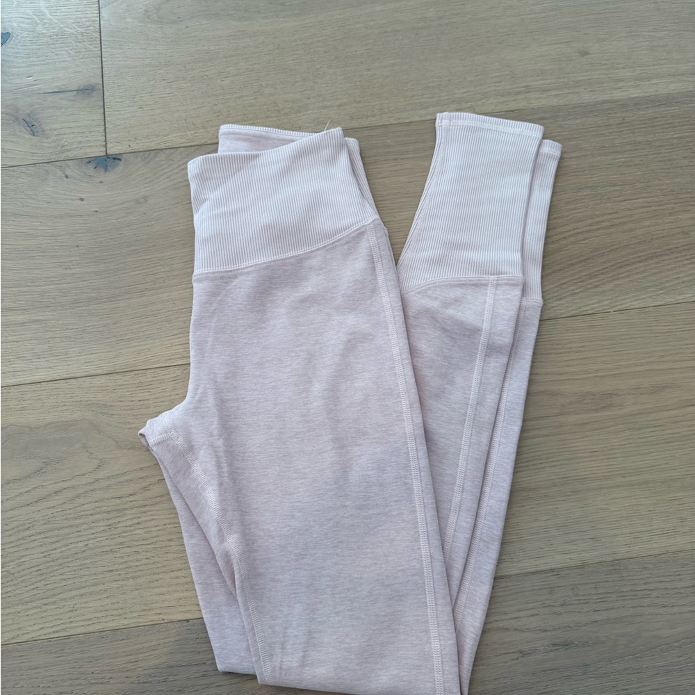 ALO Yoga baby pink Alosoft Leggings